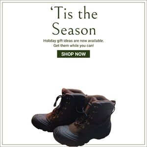 Brown, Adventuridge Men's Winter Boots Size 9